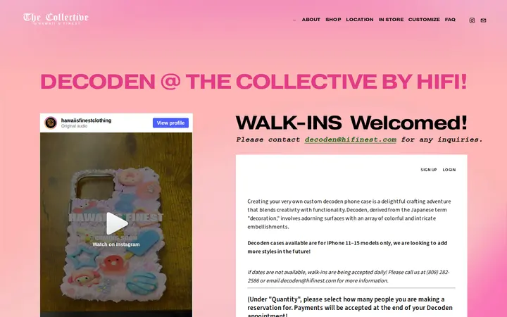 /decoden — The Collective by Hawaii's Finest