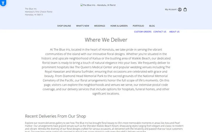/where-we-deliver — The Blue Iris
