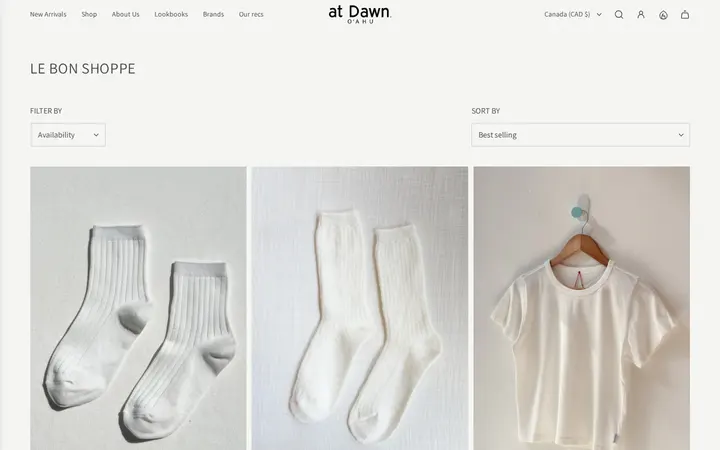 /collections/le-bon-shoppe — at Dawn. O'AHU
