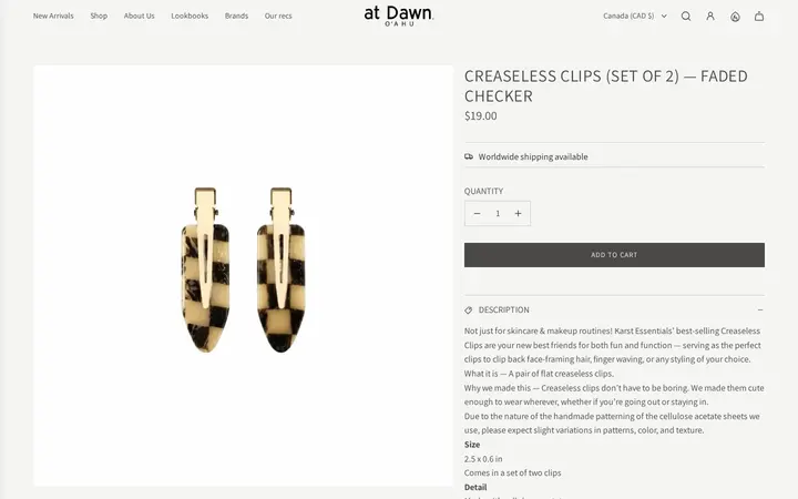 /collections/new-arrivals/products/creaseless-clips-set-of-2-faded-checker — at Dawn. O'AHU