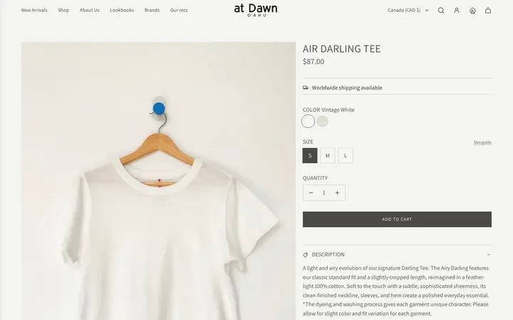 /collections/new-arrivals/products/air-darling-tee — at Dawn. O'AHU