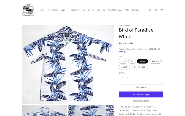 /products/bird-of-paradise-white — Kona Bay Hawaii