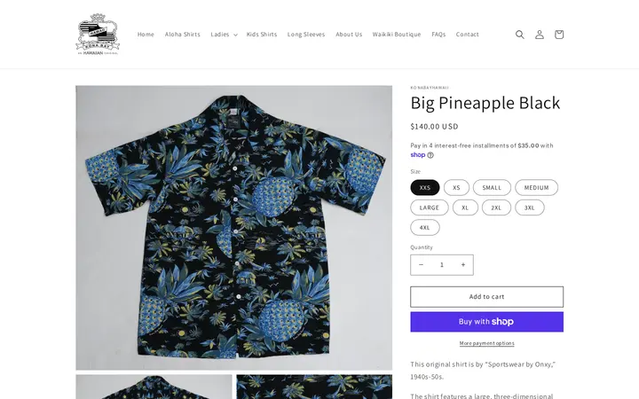 /products/big-pineapple-ivory-copy — Kona Bay Hawaii