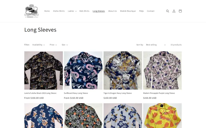 /collections/long-sleeves — Kona Bay Hawaii