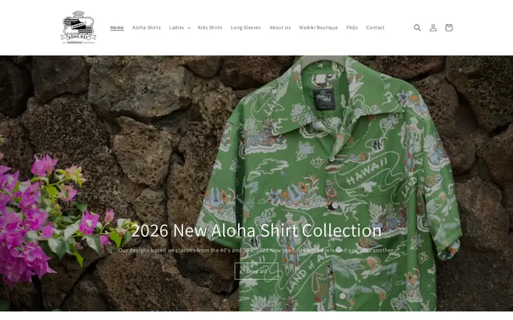 Website of Kona Bay Hawaii
