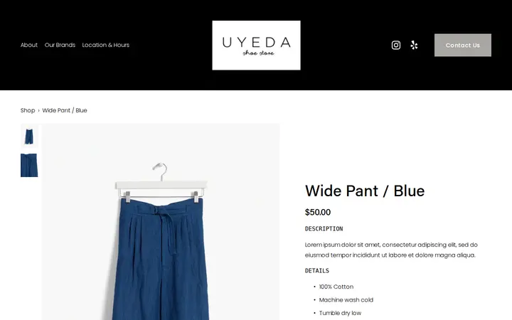 /shop/p/wide-pant-/-blue-2fy6j — Uyeda Shoe Store