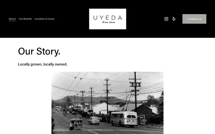/about — Uyeda Shoe Store