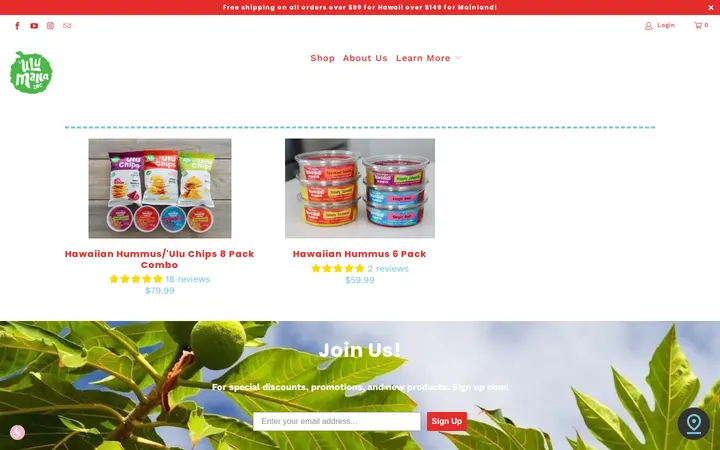 /collections/hawaiian-hummus — 'Ulu Mana- 'Ulu Chip Factory