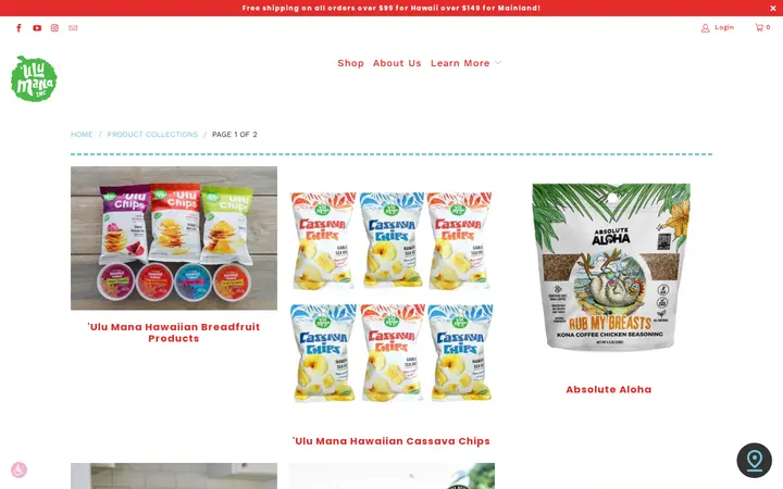 /collections — 'Ulu Mana- 'Ulu Chip Factory
