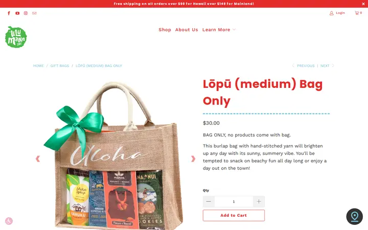 /collections/gift-bags/products/tinas-snack-tote-medium — 'Ulu Mana- 'Ulu Chip Factory
