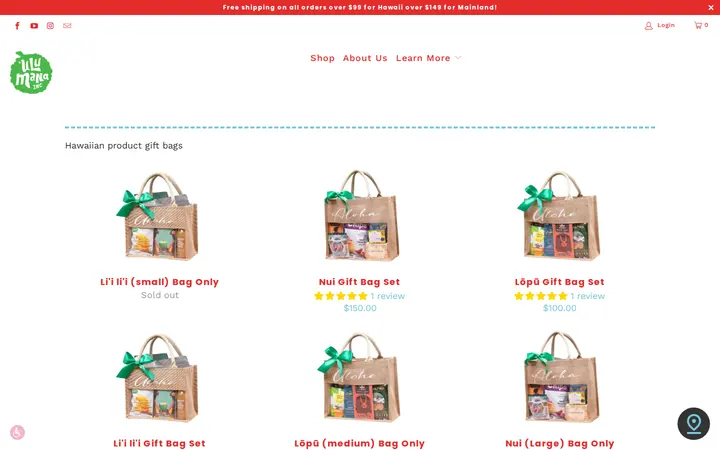 /collections/gift-bags — 'Ulu Mana- 'Ulu Chip Factory