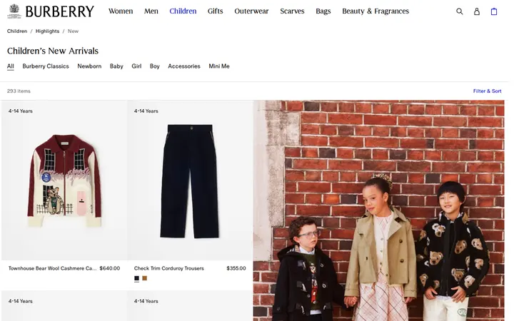 /l/childrens-collections/new-arrivals — Burberry