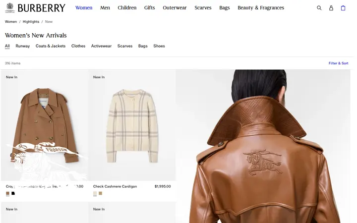 /l/womens-clothing/new-arrivals — Burberry