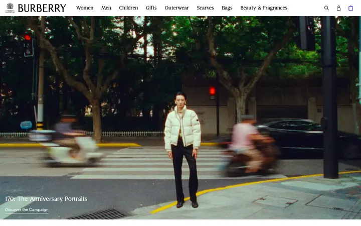 Homepage — Burberry