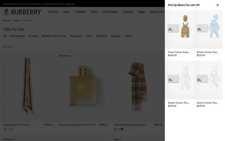 /l/womens-gifts — Burberry