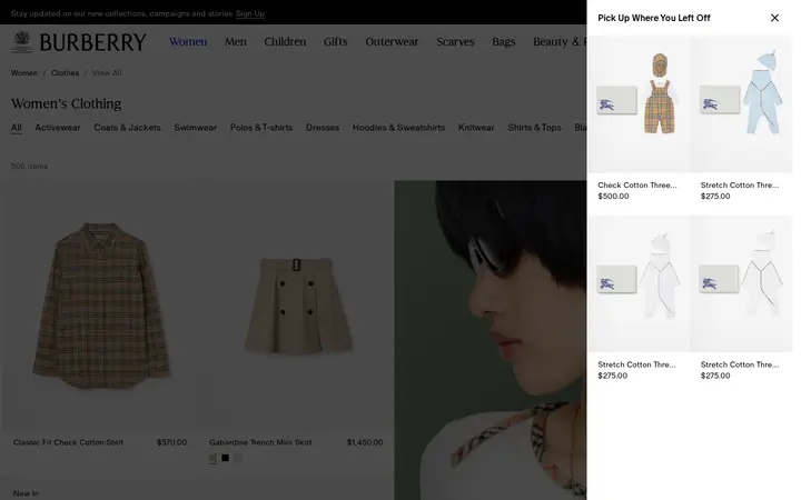 /l/womens-clothing — Burberry