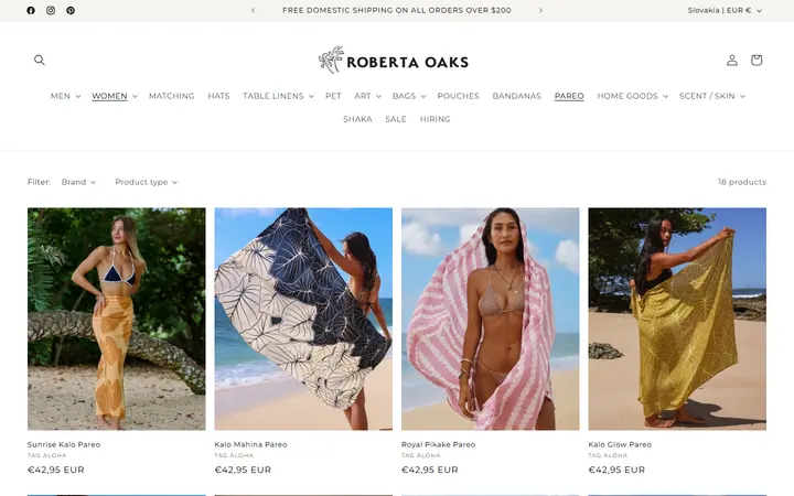/collections/beach — Roberta Oaks Hawaii