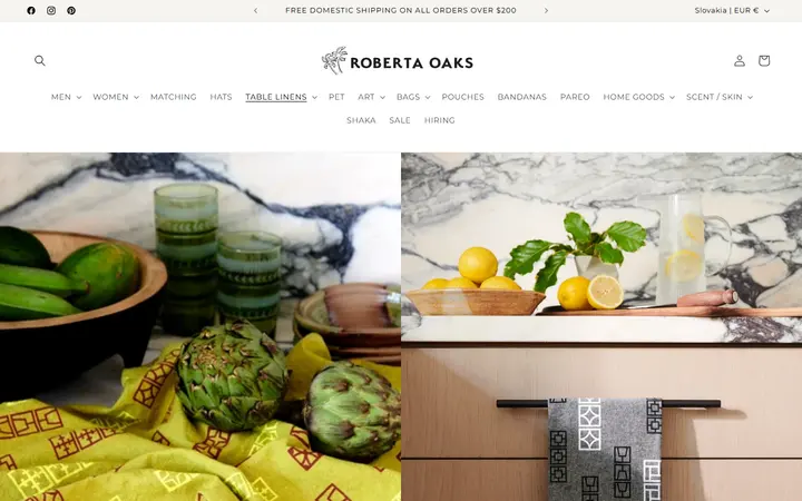 /collections/hand-towel-kitchen-towel-tea-towel-dish-towel — Roberta Oaks Hawaii
