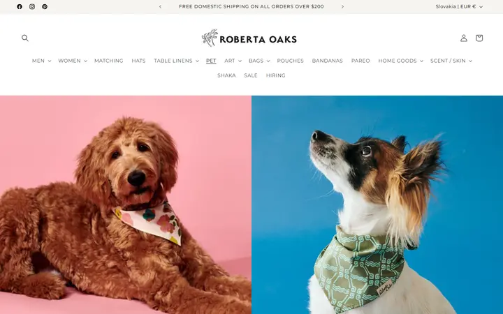 /collections/pet-bandanas — Roberta Oaks Hawaii