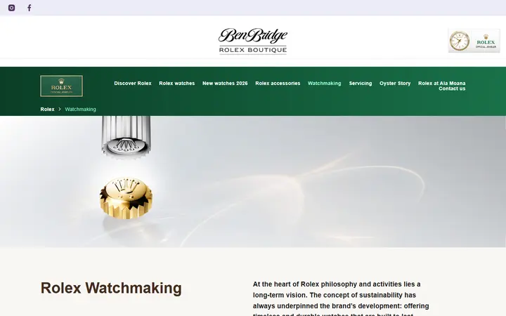 /rolex/watchmaking — Rolex Boutique Ala Moana