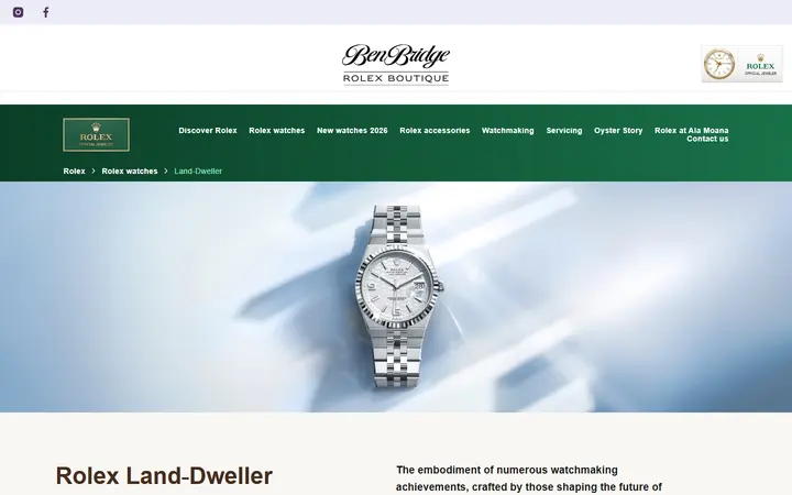 /rolex/land-dweller — Rolex Boutique Ala Moana