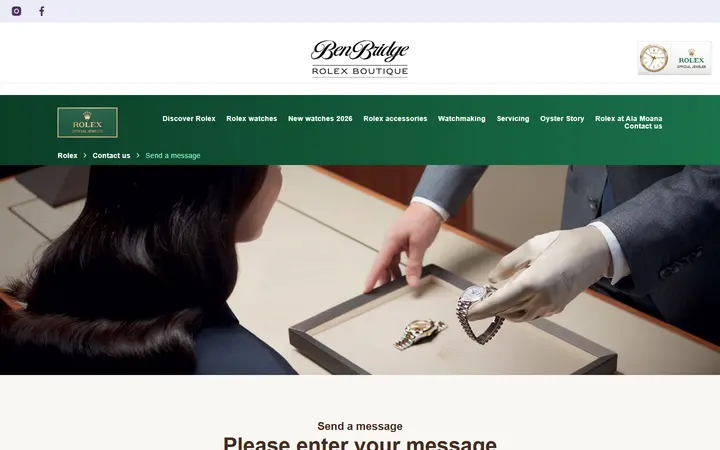 /rolex/contact-form — Rolex Boutique Ala Moana