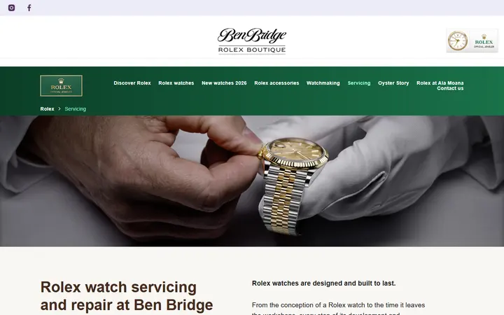 /rolex/servicing — Rolex Boutique Ala Moana