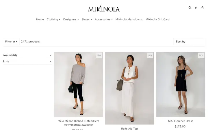 /collections/frontpage — Mikinola