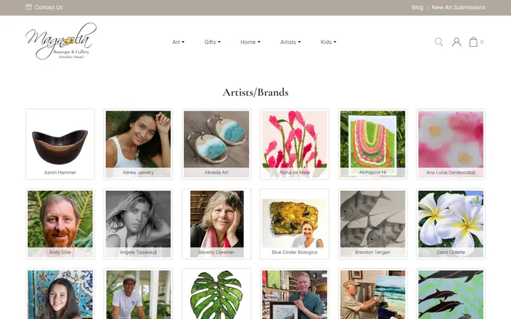 /brands — Magnolia Boutique & Gallery