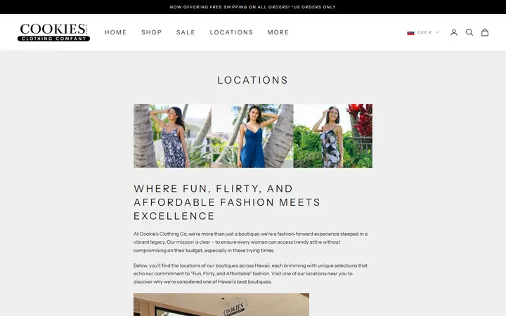 /pages/locations — Cookie's Clothing Company