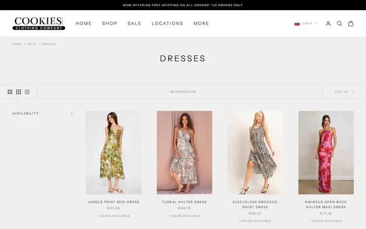 /collections/dresses — Cookie's Clothing Company