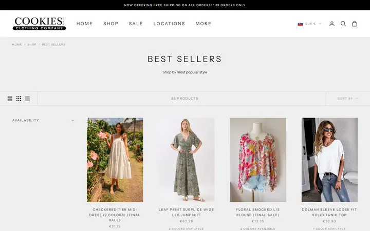 /collections/best-sellers — Cookie's Clothing Company