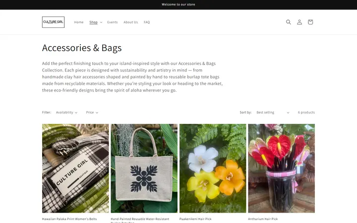 /collections/accessories-bags — Culture Girl Boutique Hawaii