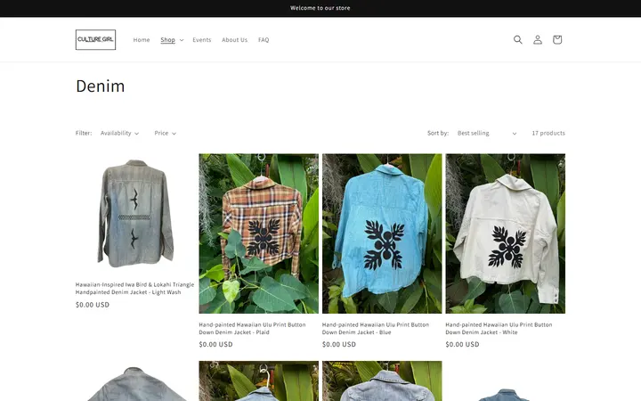 /collections/denim — Culture Girl Boutique Hawaii