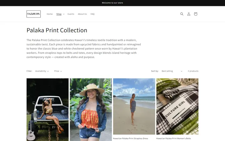 /collections/palaka-print-collection — Culture Girl Boutique Hawaii