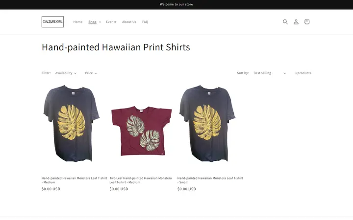 /collections/handpainted-hawaiian-print-apparel — Culture Girl Boutique Hawaii