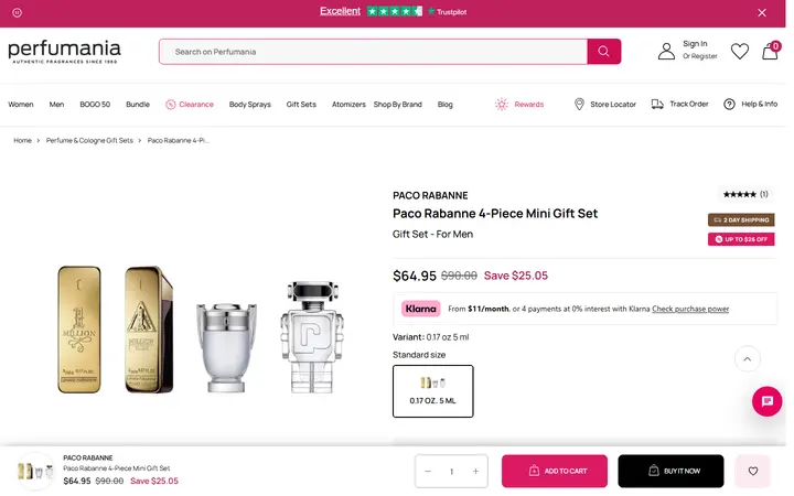 /collections/fragrance-gift-sets/products/paco-rabanne-4-piece-mini-gift-set — Perfumania