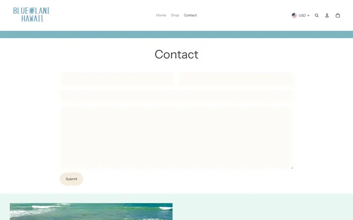 /pages/contact — Blue Lani Hawaii