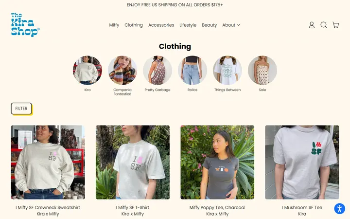 /collections/kira-clothing — Aloha Kira