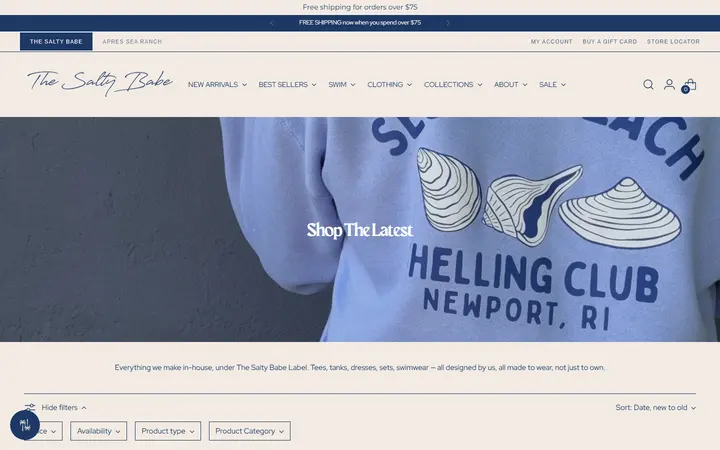 /collections/shop-the-latest — The Salty Babe