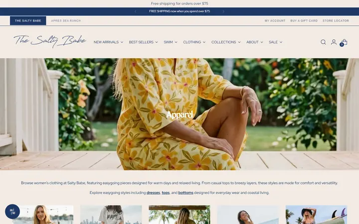 /collections/apparel — The Salty Babe