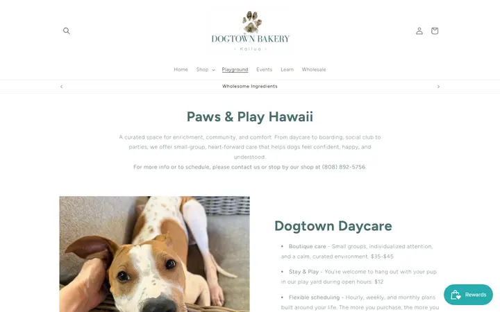 /pages/paws-play — Dogtown Bakery