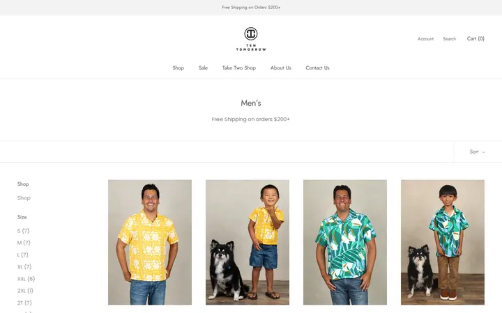 /collections/men-s — Ten Tomorrow