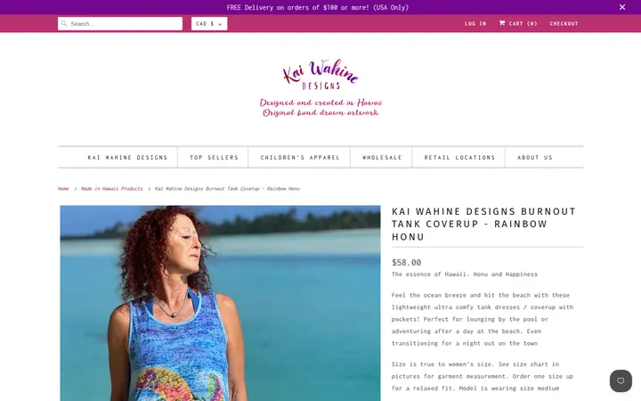 /collections/all/products/copy-of-kai-wahine-designs-burnout-tank-coverup-palm-honu — Kai Wahine Designs