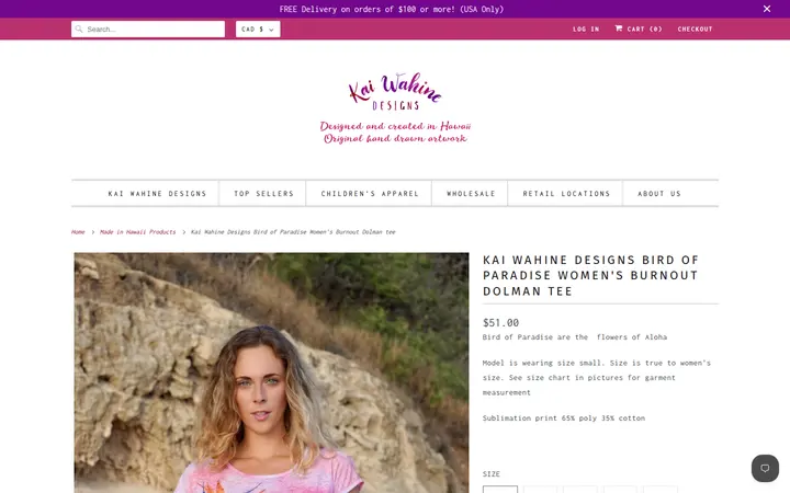 /collections/all/products/kai-wahine-designs-bird-of-paradise-womens-burnout-dolman-tee — Kai Wahine Designs