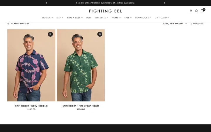 /collections/new-arrivals-men — Fighting Eel - Downtown
