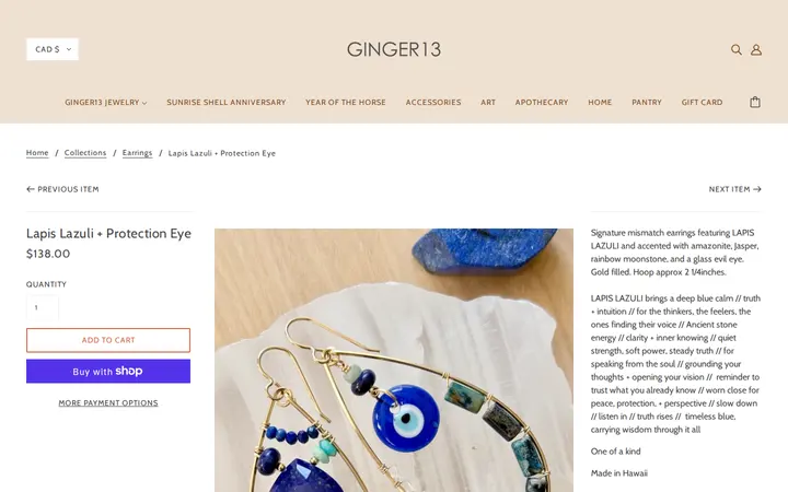 /collections/gifts/products/lapis-lazuli-protection-eye-4 — Ginger13