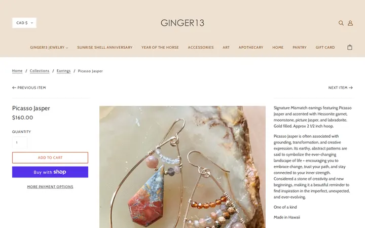 /collections/gifts/products/picasso-jasper-1 — Ginger13