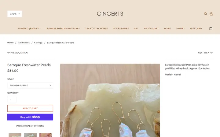 /collections/gifts/products/baroque-freshwater-pearls — Ginger13