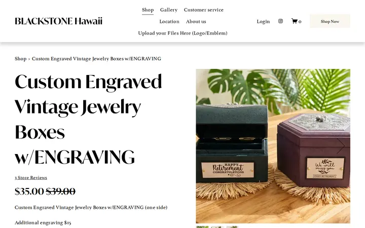 /shop/p/jewelry-box-wnpgg-s48dr-3shx2 — Blackstone Hawaii (Engraving Shop)